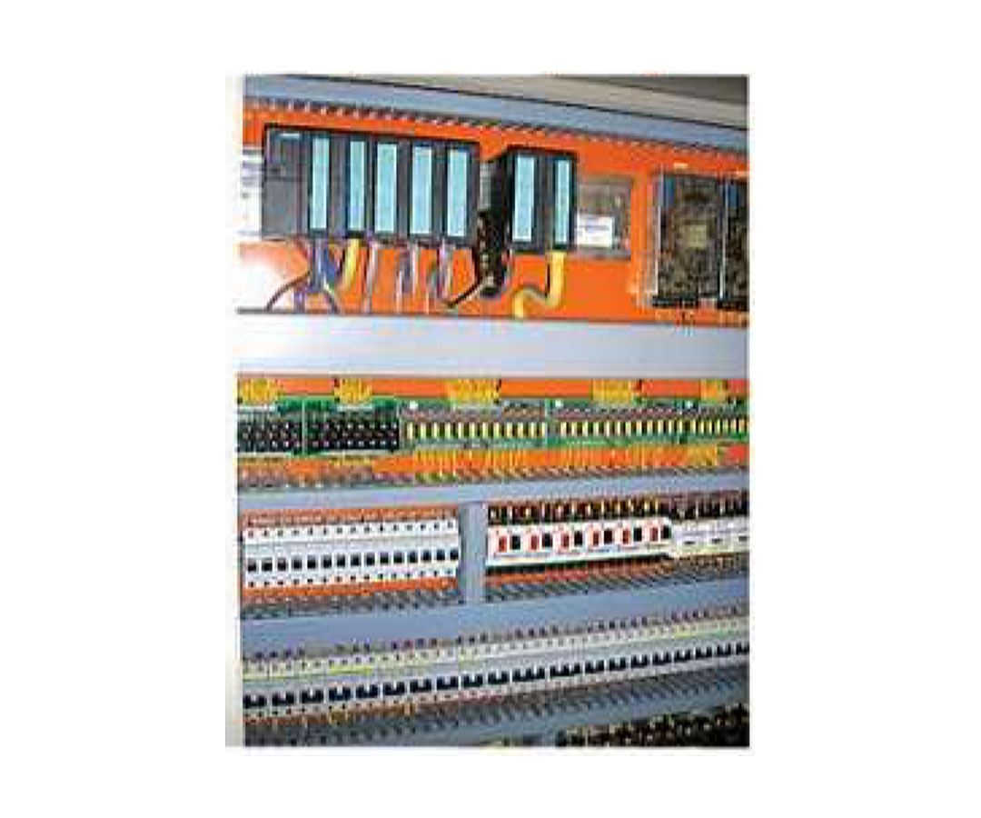 PLC automation panel with HMI built by SLC
